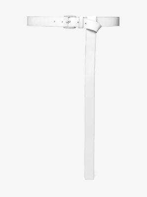 Michael Kors Collection Jodi Leather Waist Belt