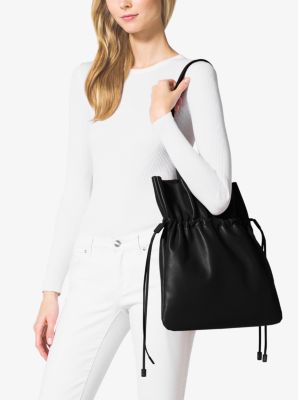 Salina Runway Medium French Calf Leather Tote
