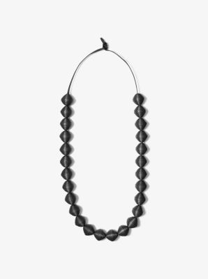 Leather Beads Necklace