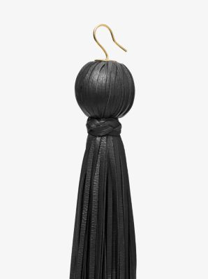 Tassel Leather Earrings
