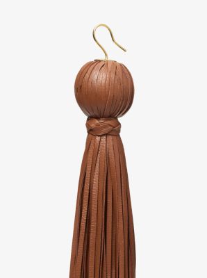 Tassel Leather Earrings
