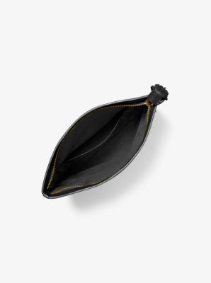 Thalitha Leather Foldover Clutch