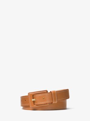 Vachetta Leather Belt Michael Kors