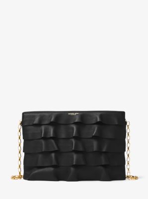 michael kors ruffle purse