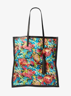 michael kors scarf tote