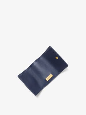 Portefeuille Compact En Cuir PU Avec Porte-clés - 4 Compartiments - Idéal Minimaliste - Rose Nude, Marron, Noir