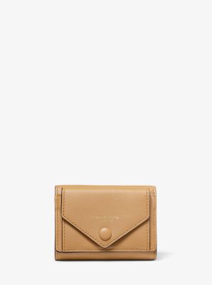 Michael kors small clearance quilted leather envelope wallet