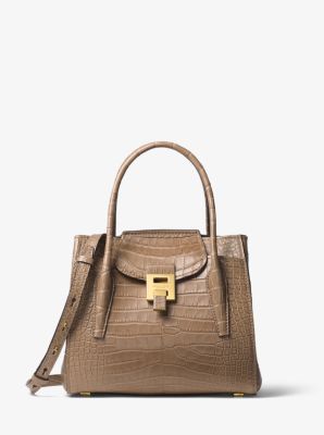 Bancroft Medium Alligator Satchel | Michael Kors