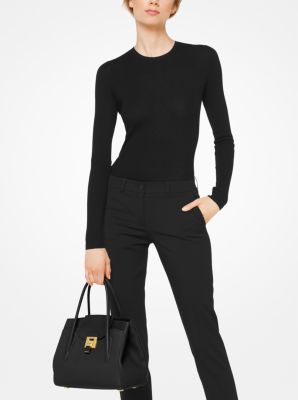 michael kors maddie tote black