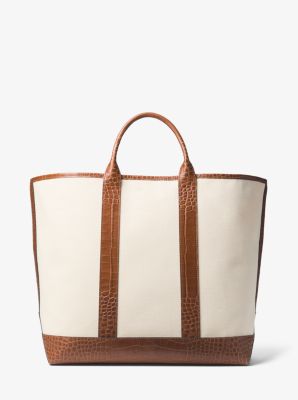 michael kors canvas bag