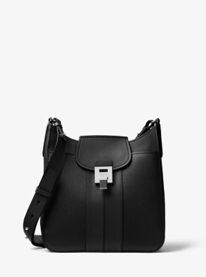 Bancroft Pebbled Calf Leather Messenger Bag | Michael Kors