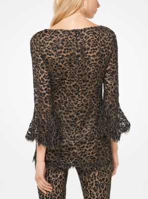 Corded Lace Bell-Cuff Tunic