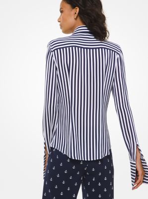 michael kors tuxedo shirt
