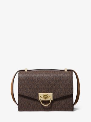 Michael Kors Hendrix Extra-small Two-tone Logo Convertible