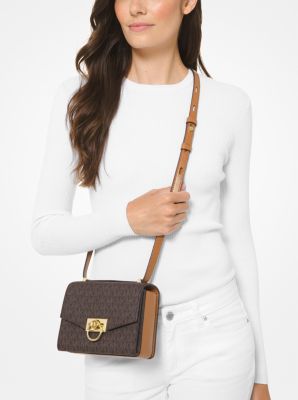 Michael Kors Hendrix Extra-Small Leather Crossbody Bag