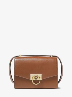 michael kors crossbody leather