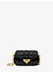 SoHo Quilted Leather Bag Charm image number 0