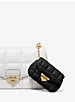 SoHo Quilted Leather Bag Charm image number 1