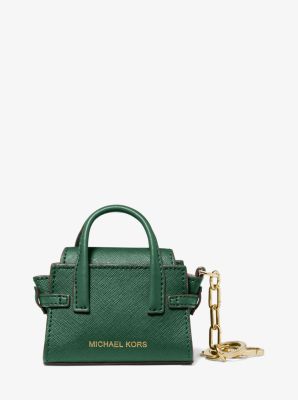 Carmen Leather Bag Charm | Michael Kors