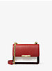 Jade Extra-Small Color-Block Embossed Leather Crossbody Bag image number 0