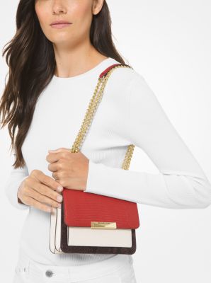 color block michael kors purse