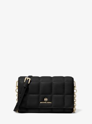 michael kors quilted leather crossbody