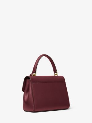 Ava Extra-Small Saffiano Leather Crossbody Bag