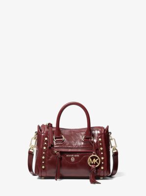 carine large pebbled leather tote bag
