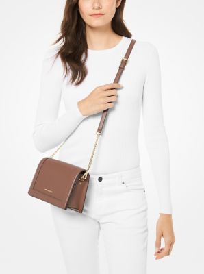 michael kors jet set crossbody fawn