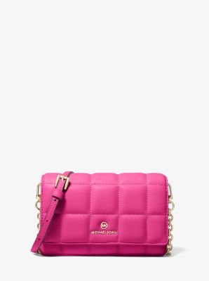 Small Quilted Leather Smartphone Crossbody Bag | Michael Kors