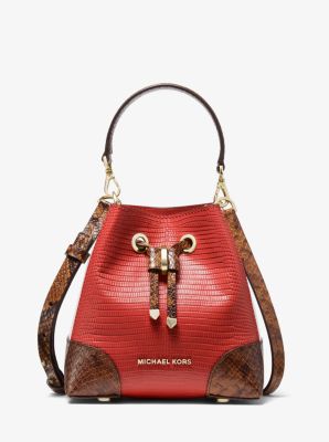 Mercer Gallery Extra-Small Two-Tone Embossed Crossbody | Michael