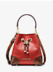 Mercer Gallery Extra-Small Two-Tone Embossed Leather Crossbody Bag image number 0