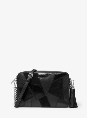 black michael kors jet set crossbody