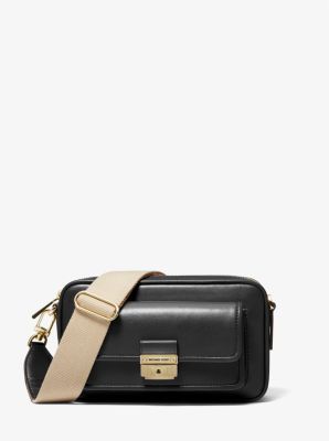 Michael Kors Small Camera Bag Black/Silver