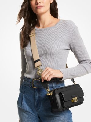 MICHAEL Michael Kors Small Camera Belt Bag Crossbody in Black