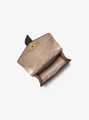 Greenwich Extra-Small Logo Embossed Patent Leather Crossbody Bag image number 1