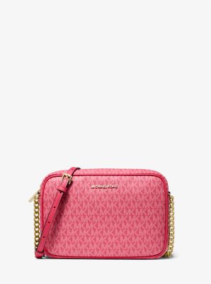 Michael Michael Kors Jet Set Large Logo Crossbody Bag