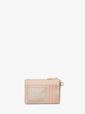 Small Logo Coin Wristlet in BALLET | Michael Kors