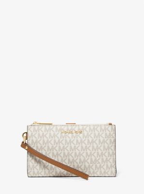 Top 76+ imagen michael kors adele logo smartphone wallet