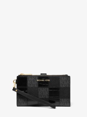 Adele Patchwork Logo Smartphone Wallet