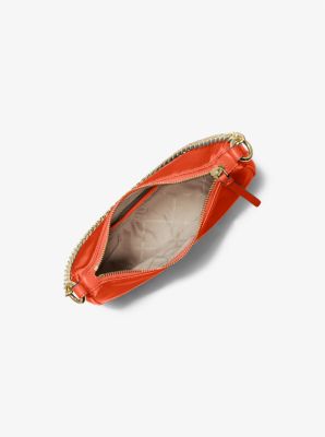 Bandolera Jet Set mediana de gabardina de nailon in NARANJA PICANTE | Michael Kors