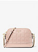 Large Quilted Leather Dome Crossbody Bag image number 0