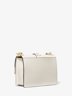 Greenwich Small Studded Patent Leather Crossbody Bag