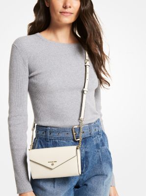 Jet Set Large Crossgrain Leather Convertible Crossbody Bag