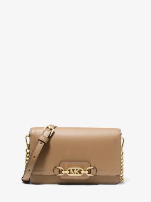 Buy Michael Kors Heather Extra-Small Logo Crossbody Bag