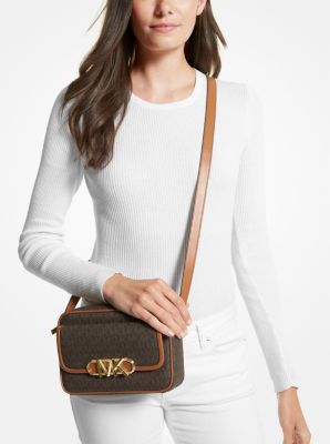 MICHAEL Michael Kors Women's Ava Cross Body Bag (acorn): Handbags