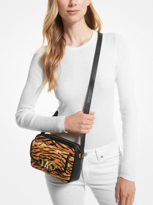 Michael Kors - Zebra Print Crossbody Bag w/ Wristlet – Current