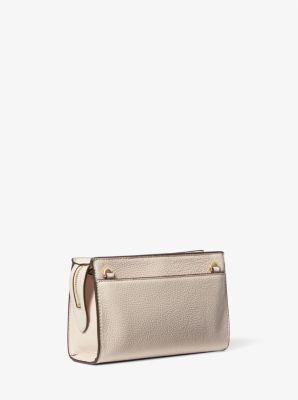 Valerie Medium Pebbled Leather Crossbody Bag