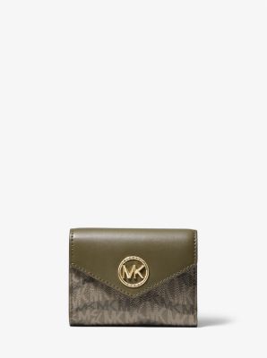 Michael kors store animal print wallet