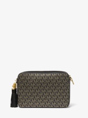 Michael Kors Ginny Black Medium Crossbody Bag